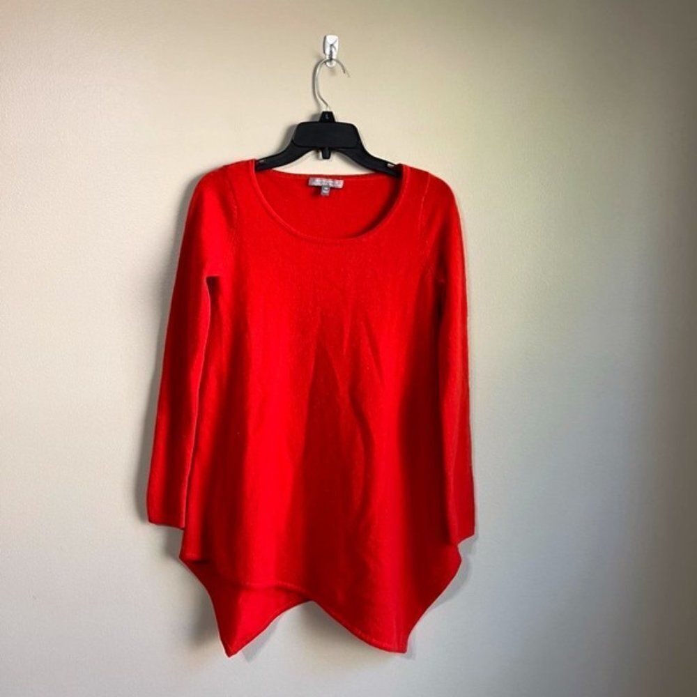 Neiman Marcus cashmere collection XS orange sweater